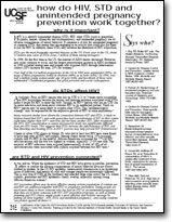 How Do HIV, STD and Unintended Pregnancy Prevention Work Together?