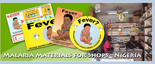 Malaria Materials for Shops - Nigeria
